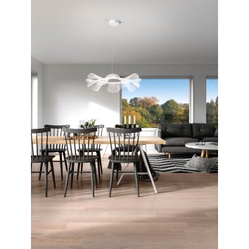 Fabas Luce Sylvie Pendant Light LED white, 1-light source