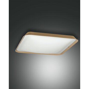 Fabas Luce Hugo Ceiling Light LED sand-coloured, 1-light source