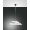 Fabas Luce Aragon Pendant Light chrome, 1-light source
