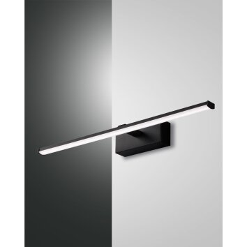 Fabas Luce Nala Wall Light LED black, 1-light source
