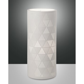Fabas Luce Micol Table lamp white, 1-light source