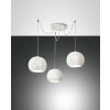 Fabas Luce Corvara Pendant Light white, 3-light sources