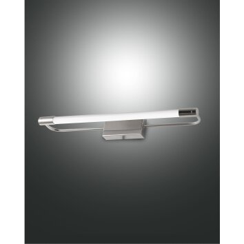 Fabas Luce Rapallo Wall Light LED chrome, 1-light source