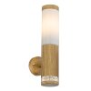 Globo JAICY Outdoor Wall Light Wood like finish, 1-light source