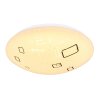 Globo LAVA Ceiling Light LED white, 1-light source