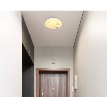 Globo LAVA Ceiling Light LED white, 1-light source