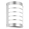 LCD outdoor wall light stainless steel, 1-light source, Motion sensor