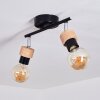 Harran Ceiling Light chrome, black, 2-light sources