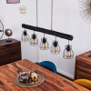 Gondo Pendant Light black, 5-light sources