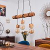 Canedo Pendant Light dark brown, black, 3-light sources