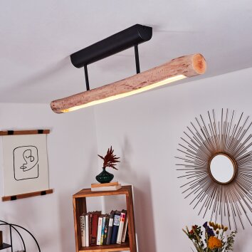 Winterthur Ceiling Light LED black, 1-light source