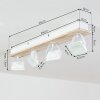 Giresta Ceiling Light LED white, 4-light sources