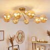 Alden Ceiling Light brass, 8-light sources