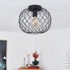 Nordslesvig Ceiling Light black, 1-light source