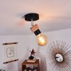 Harran Ceiling Light chrome, black, 1-light source