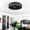 Lofthus Ceiling Light black, 2-light sources