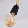 Musland Ceiling Light gold, black, 1-light source
