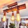 Barbengo Pendant Light rust-coloured, black, 3-light sources