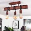 Barbengo Pendant Light rust-coloured, black, 3-light sources