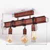 Barbengo Pendant Light rust-coloured, black, 3-light sources