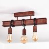 Barbengo Pendant Light rust-coloured, black, 3-light sources
