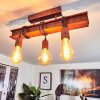 Barbengo Pendant Light rust-coloured, black, 3-light sources