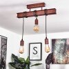 Barbengo Pendant Light rust-coloured, black, 3-light sources