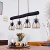Gondo Pendant Light black, 4-light sources