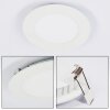 Finsrud recessed light LED white, 1-light source