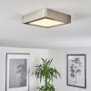 Finsrud Ceiling Light LED matt nickel, 1-light source