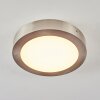 Finsrud Ceiling Light LED matt nickel, 1-light source