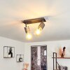 Tyldom Ceiling Light grey, silver, 2-light sources