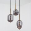 Verbania Pendant Light brass, 3-light sources