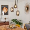 Verbania Pendant Light brass, 3-light sources