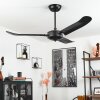 Virrik ceiling fan black, Remote control