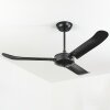 Virrik ceiling fan black, Remote control