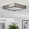 Fnsrud Ceiling Light LED matt nickel, 1-light source
