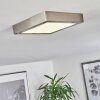 Fnsrud Ceiling Light LED matt nickel, 1-light source