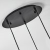 Traak Pendant Light black, 3-light sources