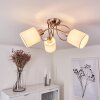 Antillo Ceiling Light matt nickel, 3-light sources