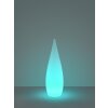 Reality Palmas outdoor floor lamp LED white, 1-light source, Remote control, Colour changer