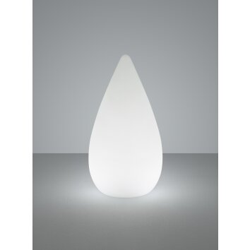 Reality Palmas Table lamp LED white, 1-light source, Remote control, Colour changer