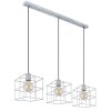 Globo MERRIL Pendant Light galvanized, 3-light sources