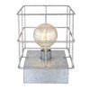 Globo MERRIL Table lamp galvanized, 1-light source