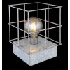 Globo MERRIL Table lamp galvanized, 1-light source
