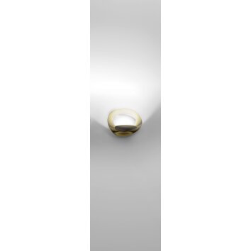 Artemide Pirce Micro Wall Light LED gold, 1-light source