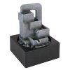 Globo FONTANA indoor fountain LED anthracite, grey, 1-light source