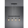 Reality Ladder Pendant Light black, 4-light sources