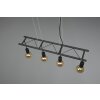 Reality Ladder Pendant Light black, 4-light sources
