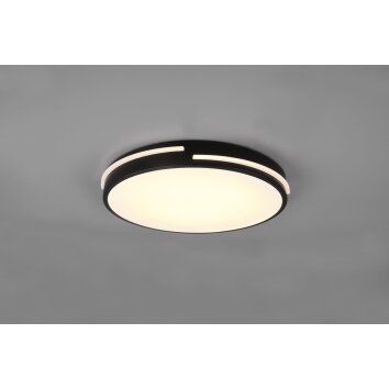 Reality Tacoma Ceiling Light LED black, 1-light source, Remote control